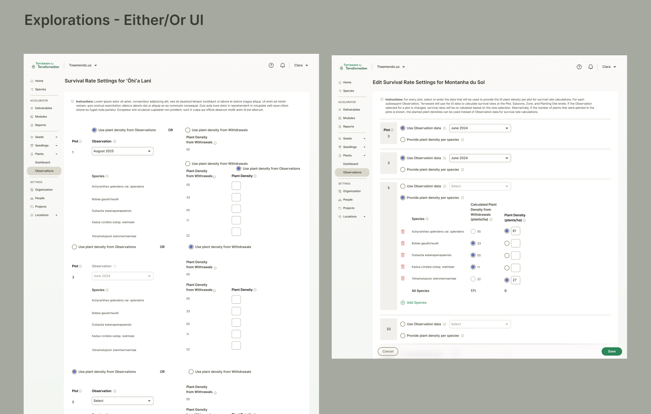 Final consolidated interface solution